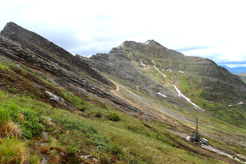 Drilling at Upper Kobuk Mineral Projects